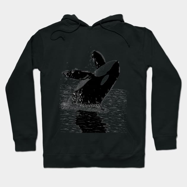 Keiko Breaching Hoodie by Marina Rehder